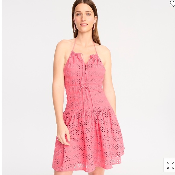 NWT J. Crew Anguilla Mini Halter Dress - Picture 2 of 10